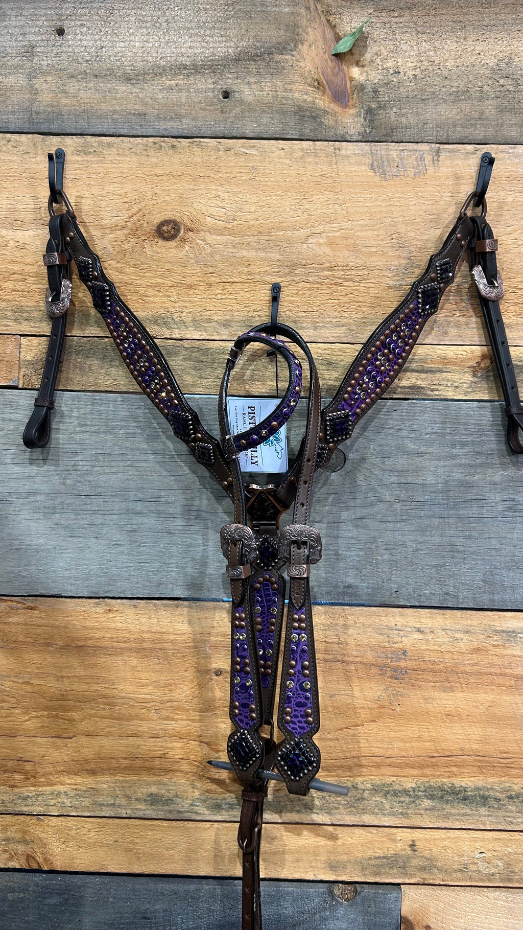 PLR Purple Copper Cowgirl Tack Set