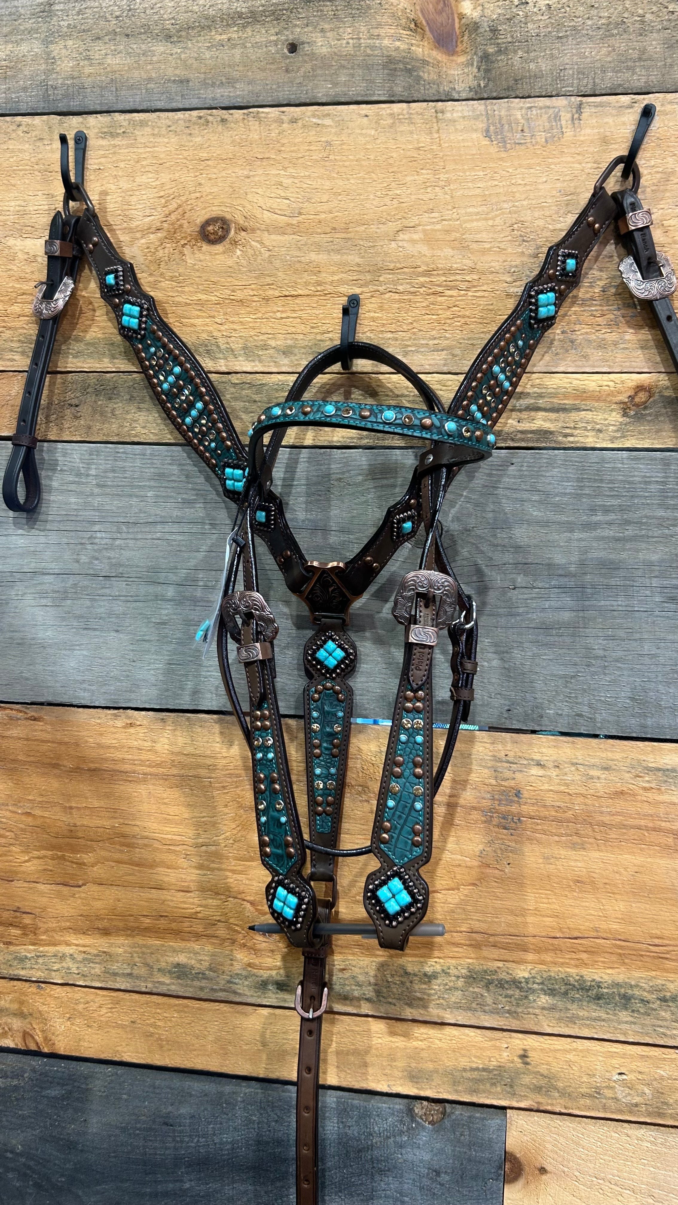 PLR Aqua Cowgirl Tack Set