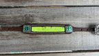 PLR Wicked Lime Cowhide Wither Strap