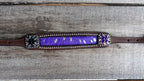 PLR Purple Dust Cowhide Wither Strap