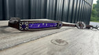 PLR Purple Dust Cowhide Wither Strap