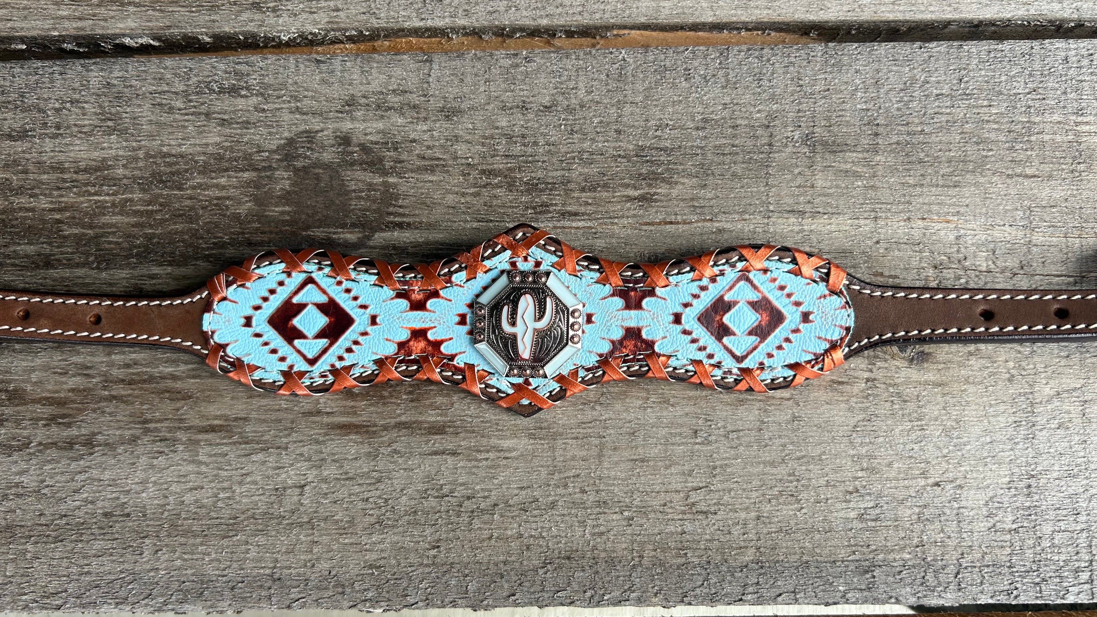 PLR Turquoise Trails Wither Strap