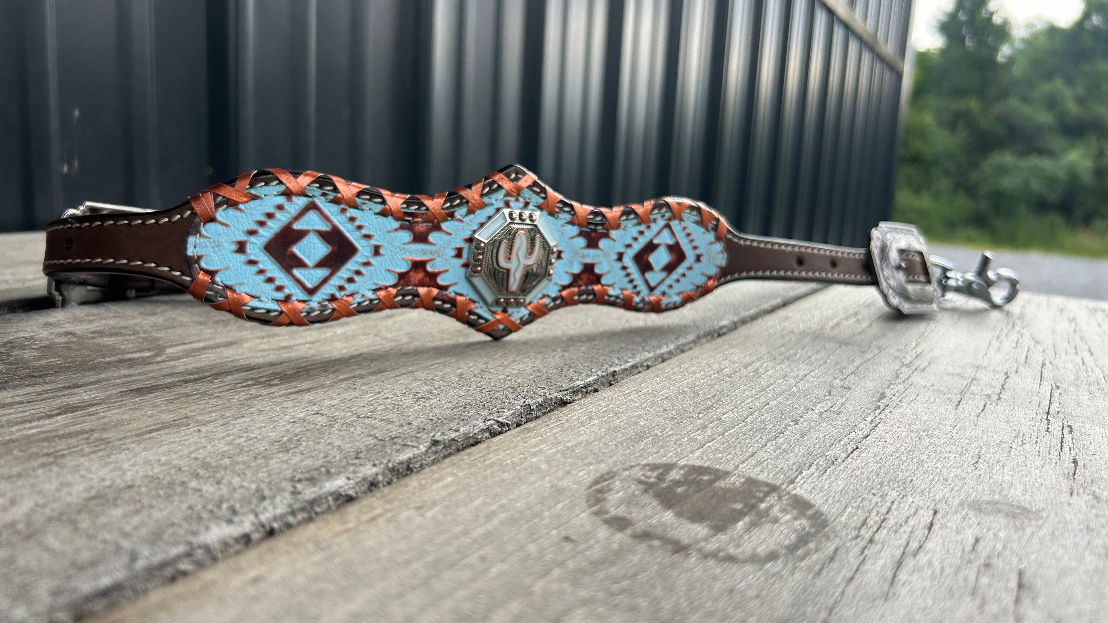 PLR Turquoise Trails Wither Strap