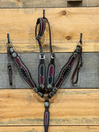 PLR Black Cherry Bandit Tack Set