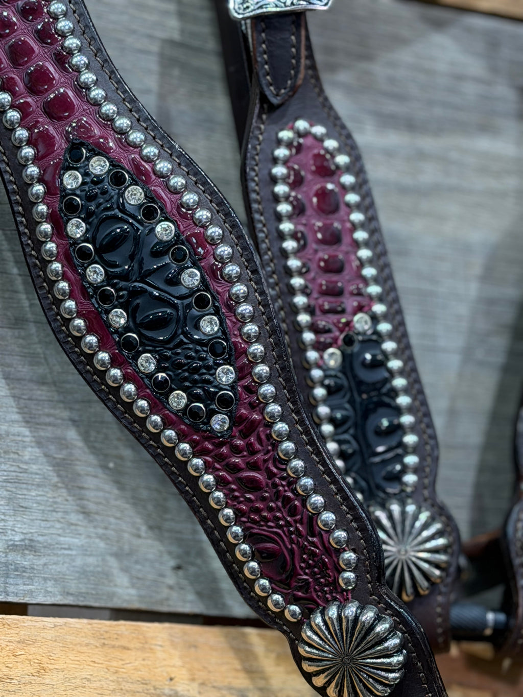 PLR Black Cherry Bandit Tack Set