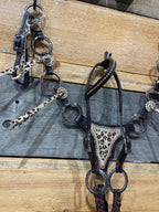 PLR Leopard Cowhide Tack Set