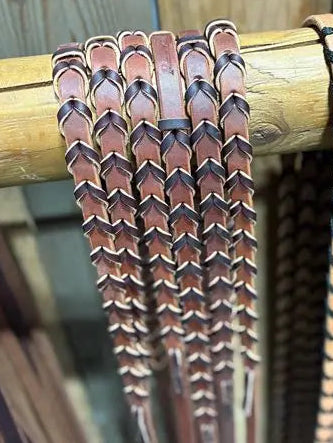 Professional's Choice Laced Barrel Reins