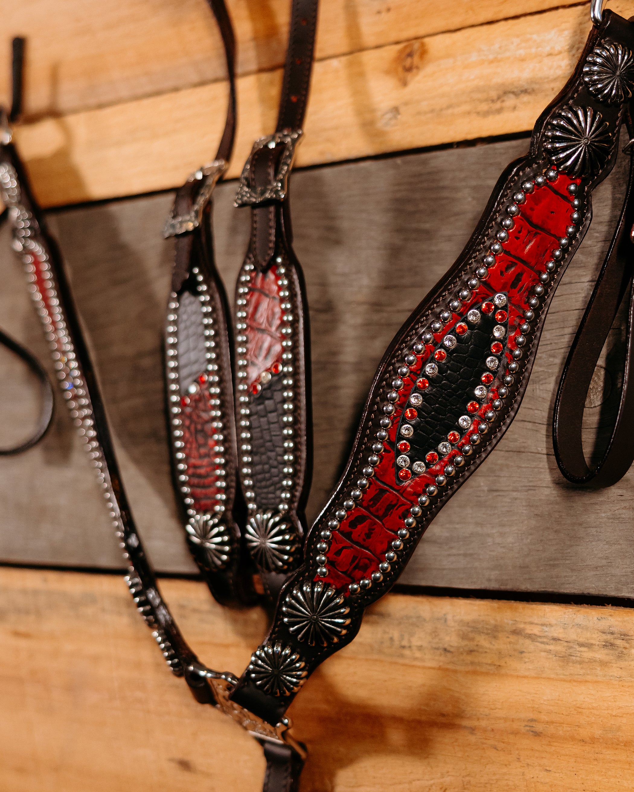 PLR Red Gator Tack Set