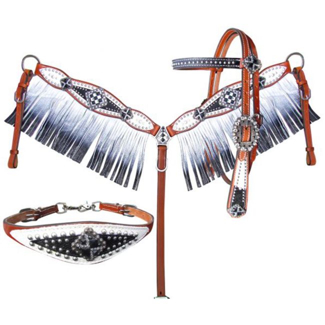 Showman Blinged Out Checkmate Tack Set