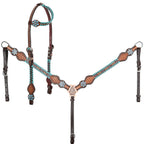 Showman Turquoise Trailblazer Tack Set