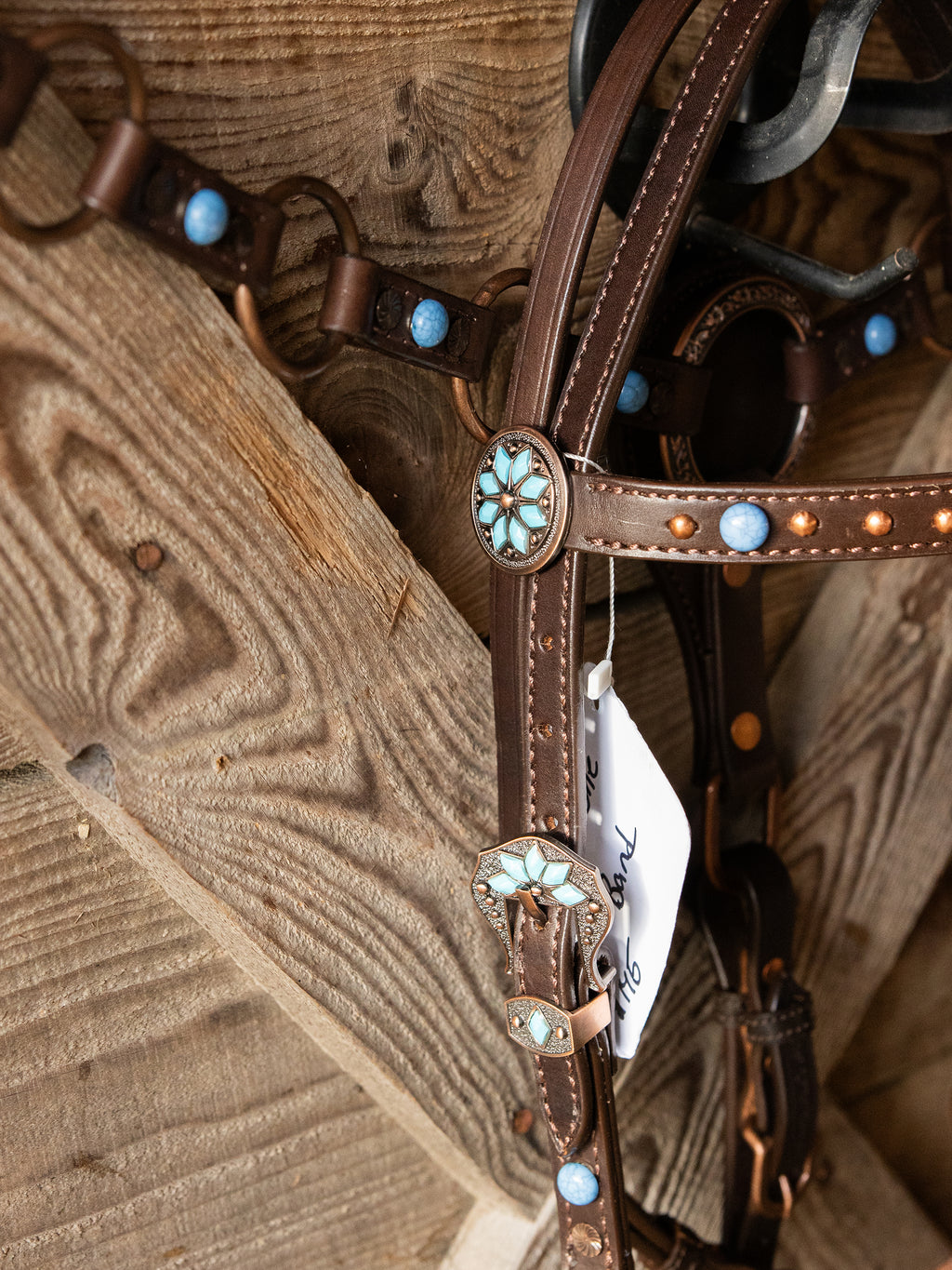 PLR Turquoise Stone Tack Set
