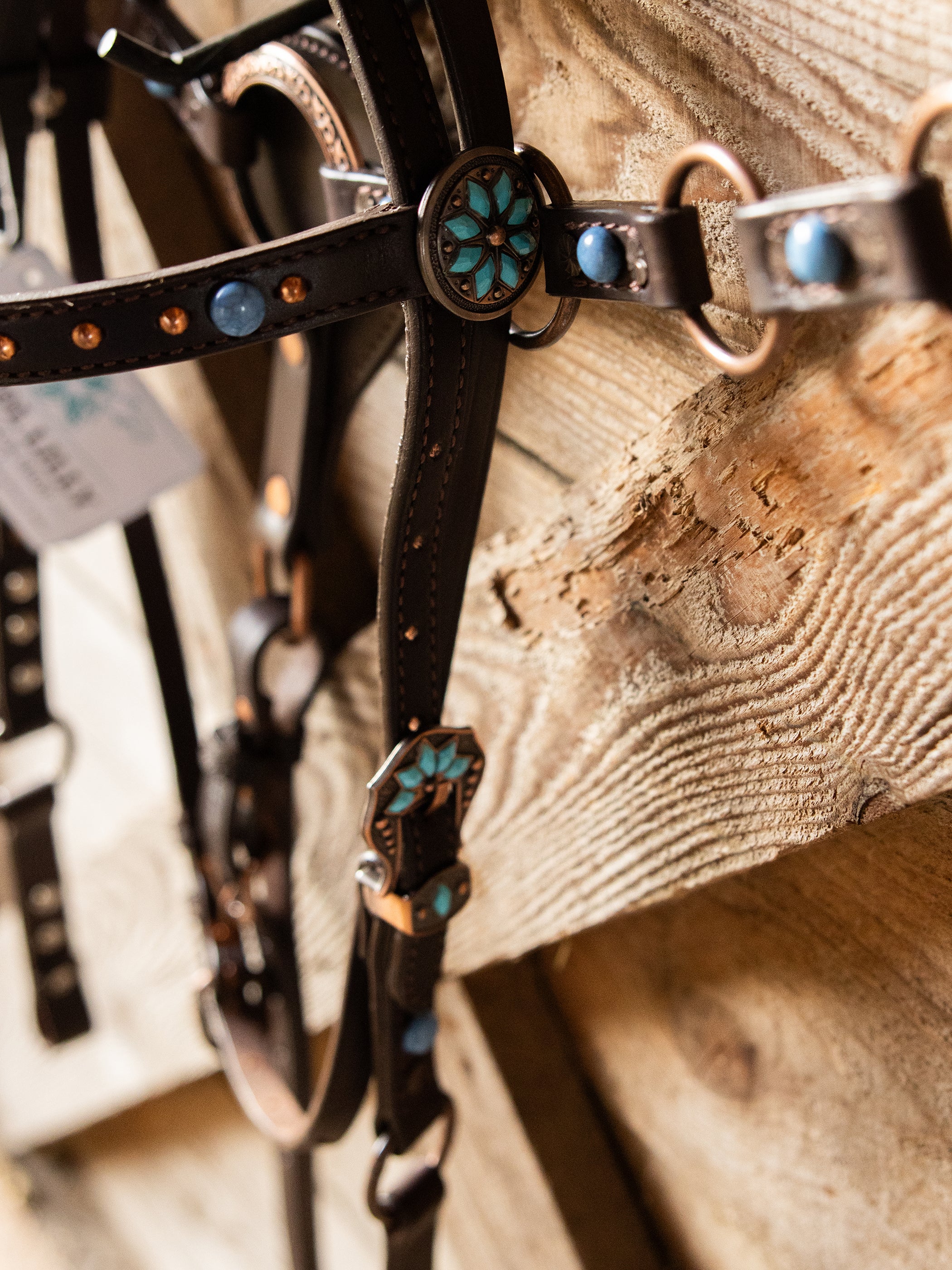 PLR Turquoise Stone Tack Set