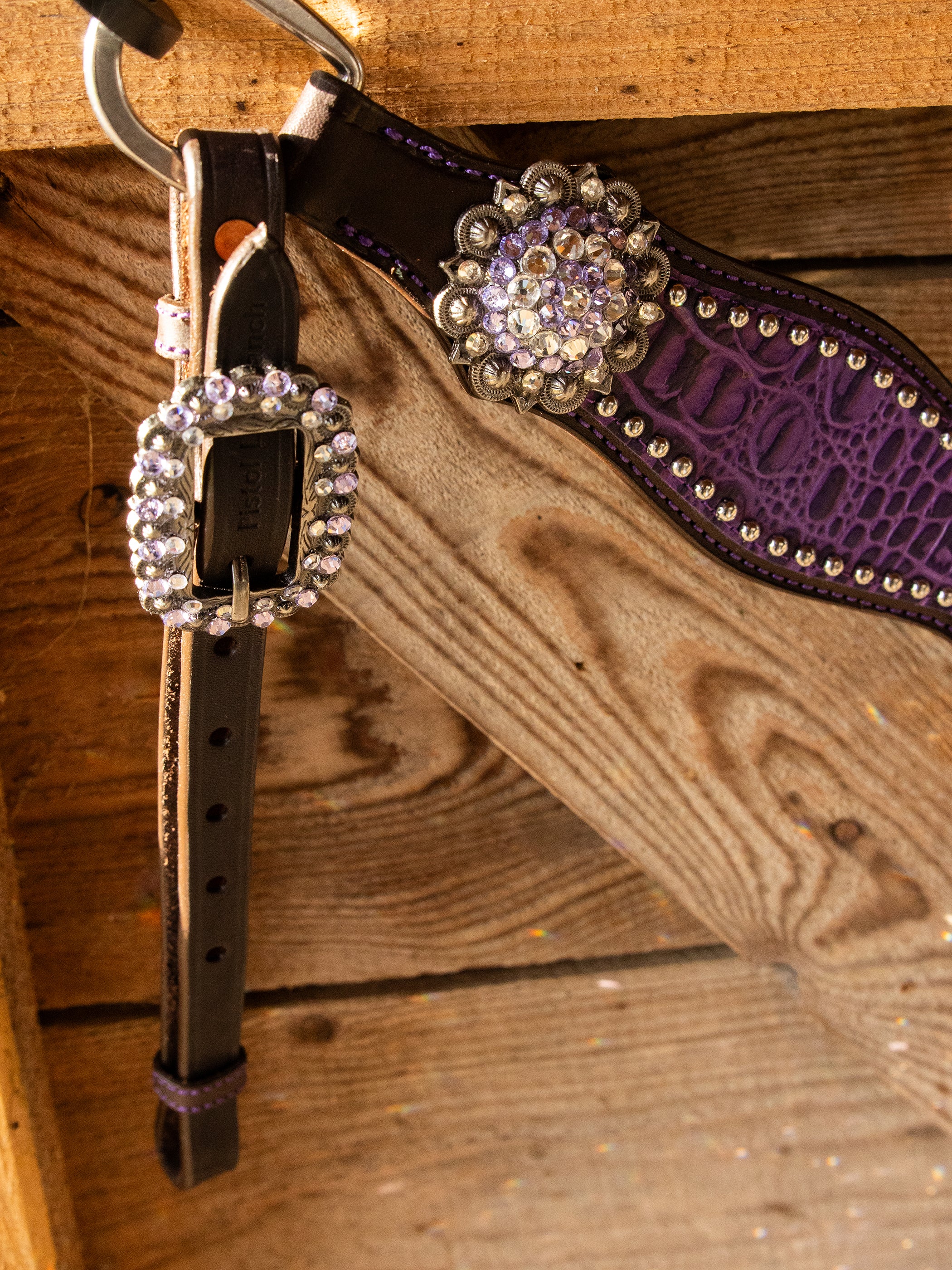 PLR Purple Gator Tack Set