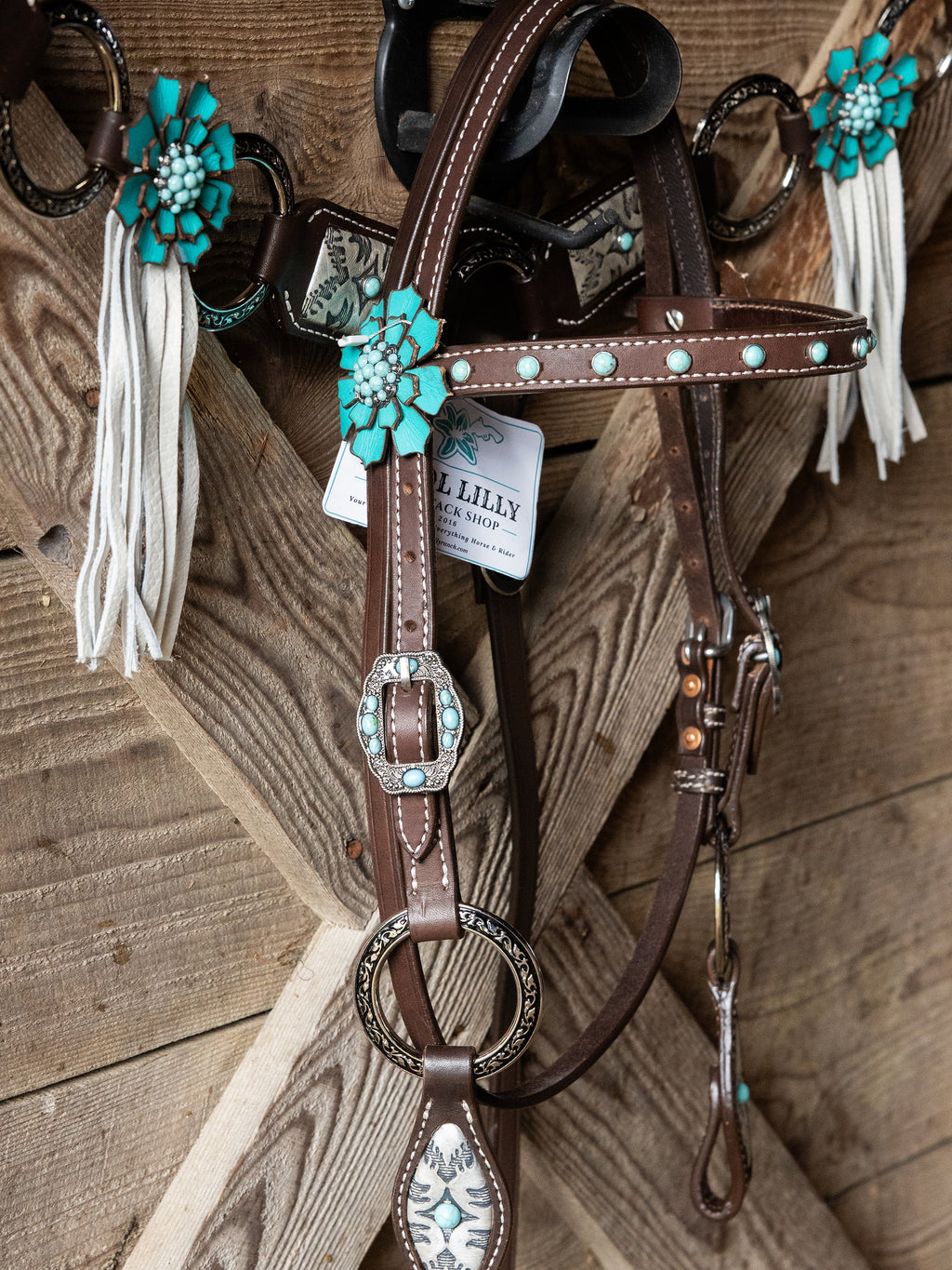 PLR Turquoise Hawaii Tack Set