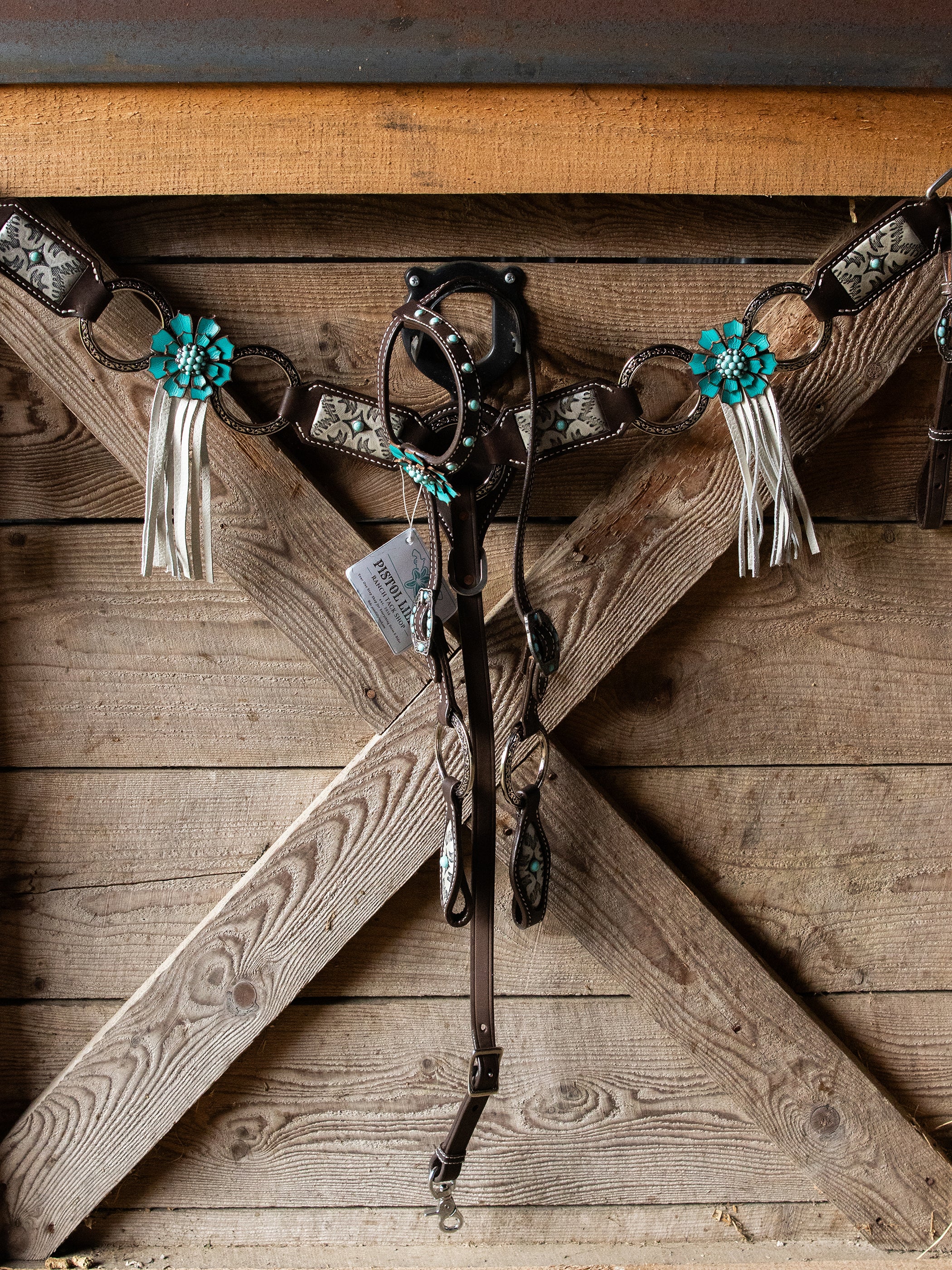 PLR Turquoise Hawaii Tack Set