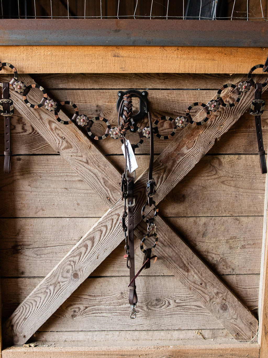 PLR Two Tone Floral Tack Set