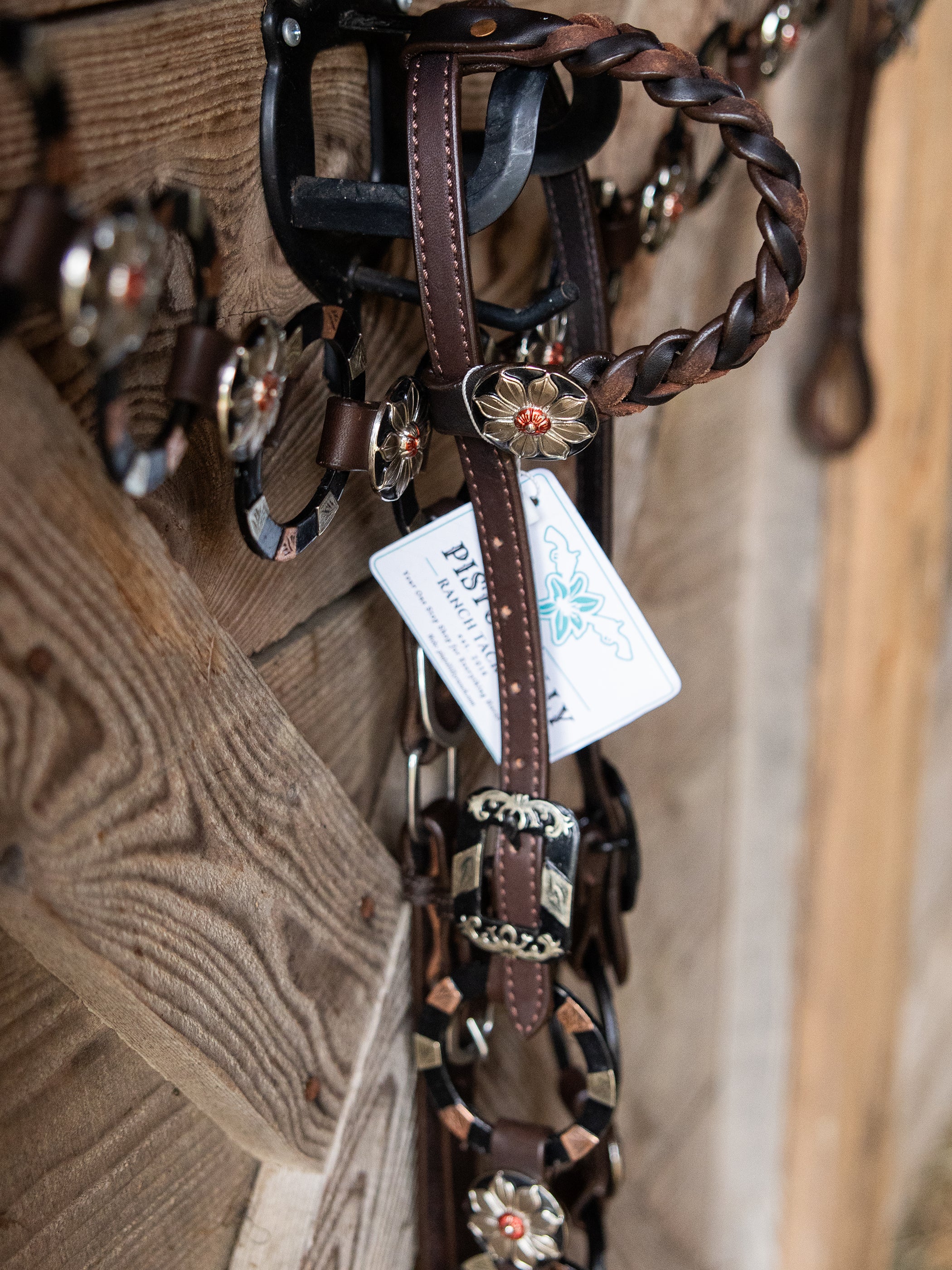 PLR Two Tone Floral Tack Set
