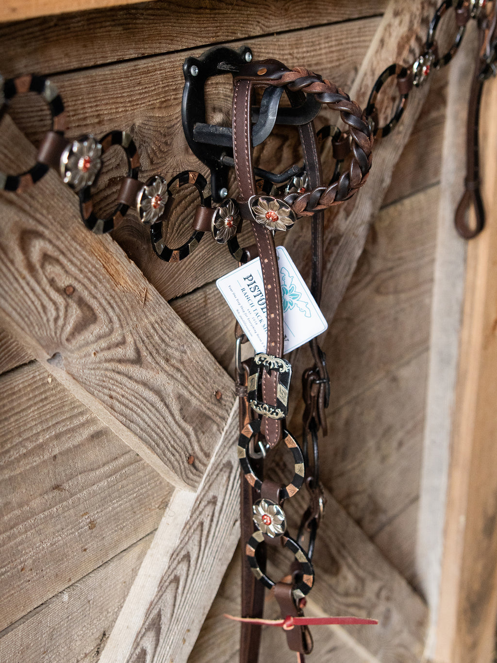 PLR Two Tone Floral Tack Set