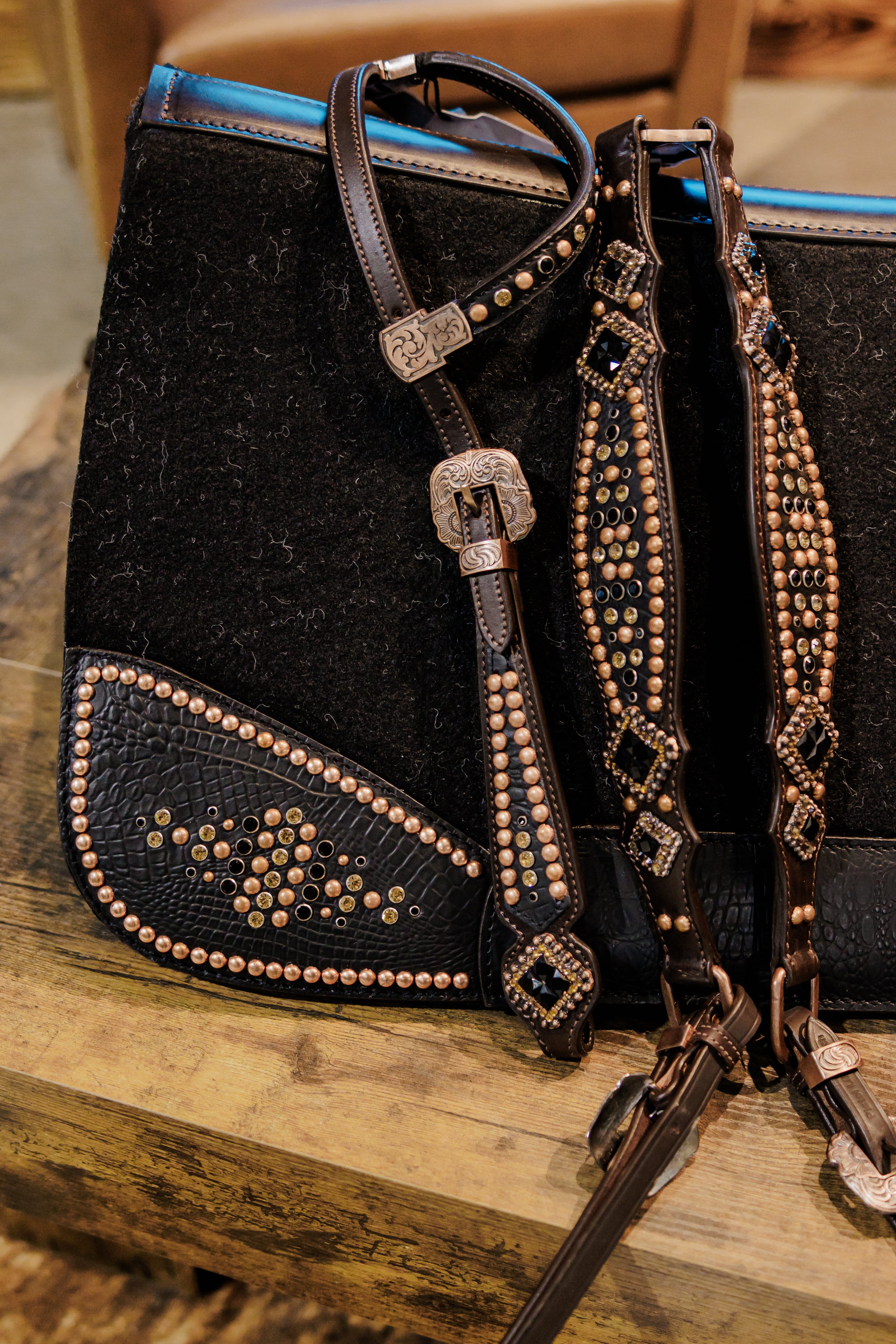 PLR Midnight Bling Tack Set
