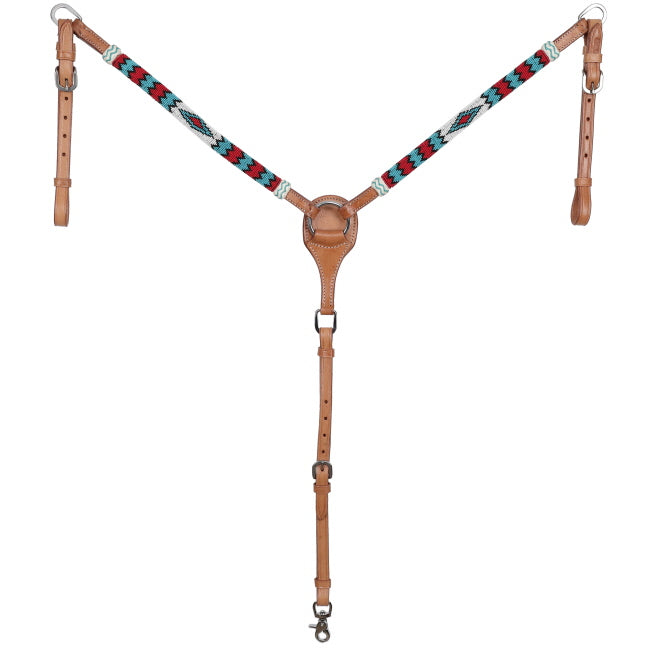 Showman Red Rock Beaded Tack Set