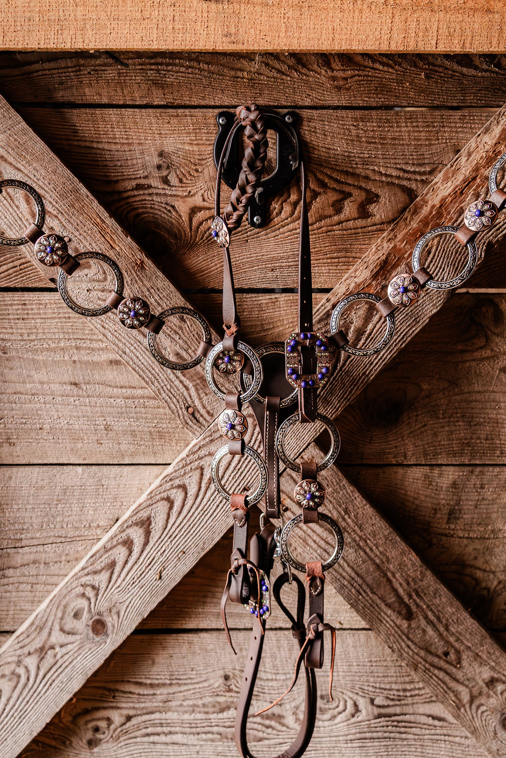 PLR Purple Showstopper Tack Set