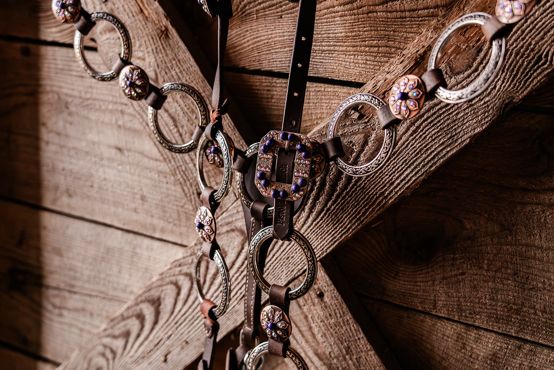 PLR Purple Showstopper Tack Set