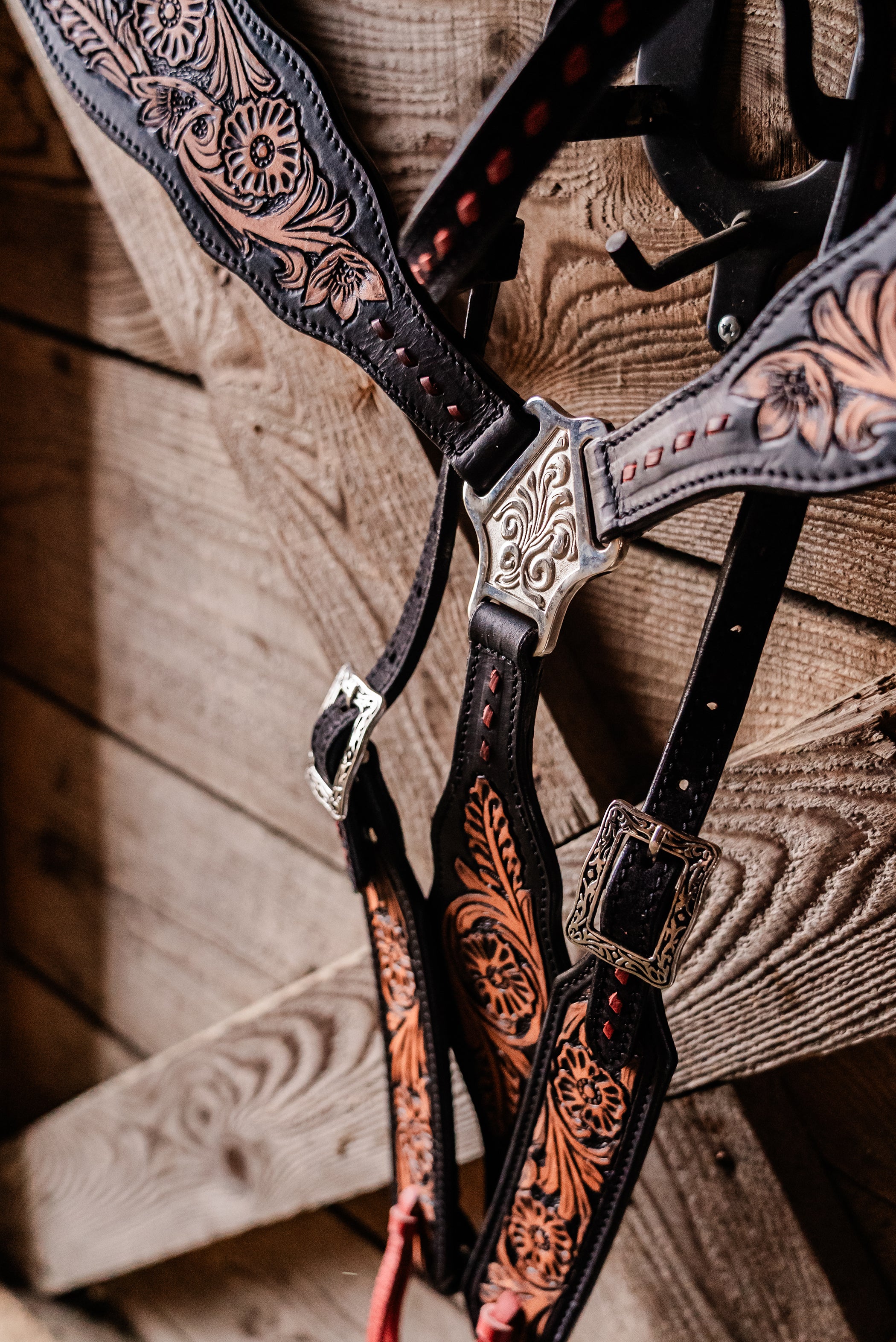 PLR Ruby Wildflower Tack Set