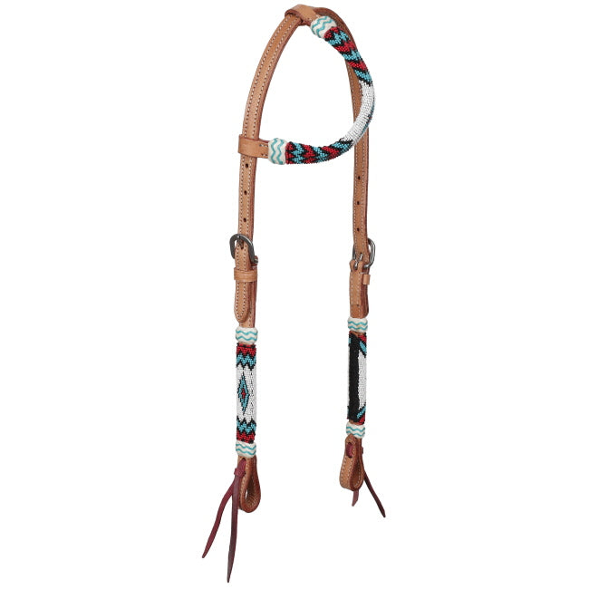 Showman Red Rock Beaded Tack Set
