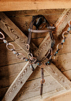 PLR Turquoise Warrior Tack Set