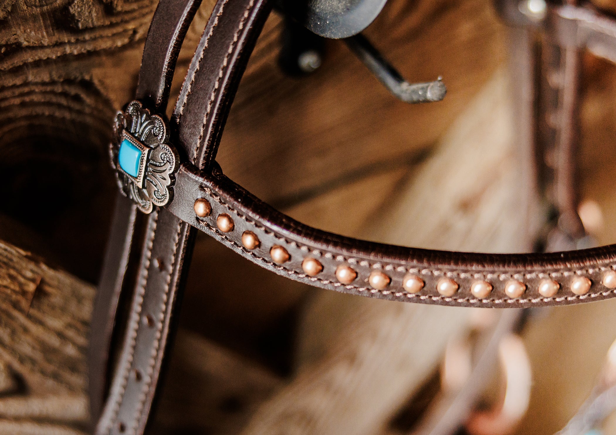 PLR Turquoise Warrior Tack Set