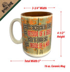 Mug Outside Horse Ceramic Doorbuster