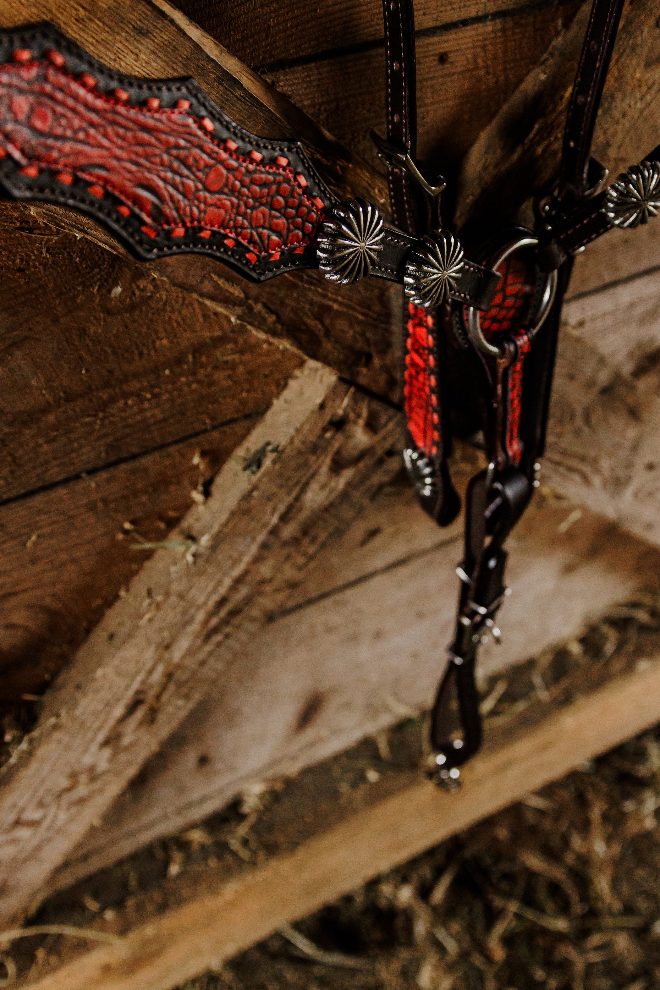 PLR Crimson Outlaw Tack Set