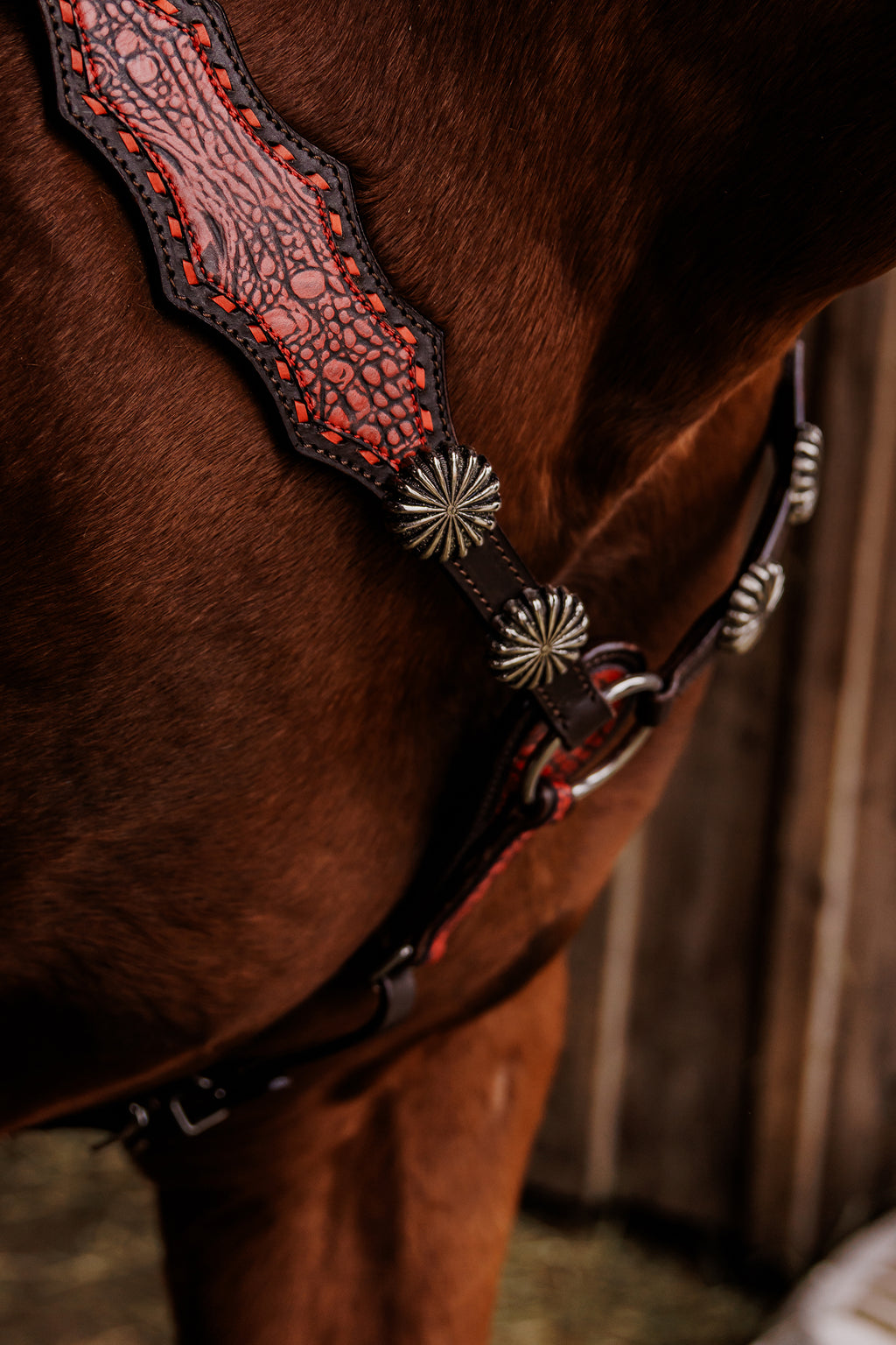 PLR Crimson Outlaw Tack Set