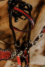PLR Crimson Outlaw Tack Set
