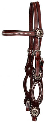 Showman Lone Star Browband Headstall