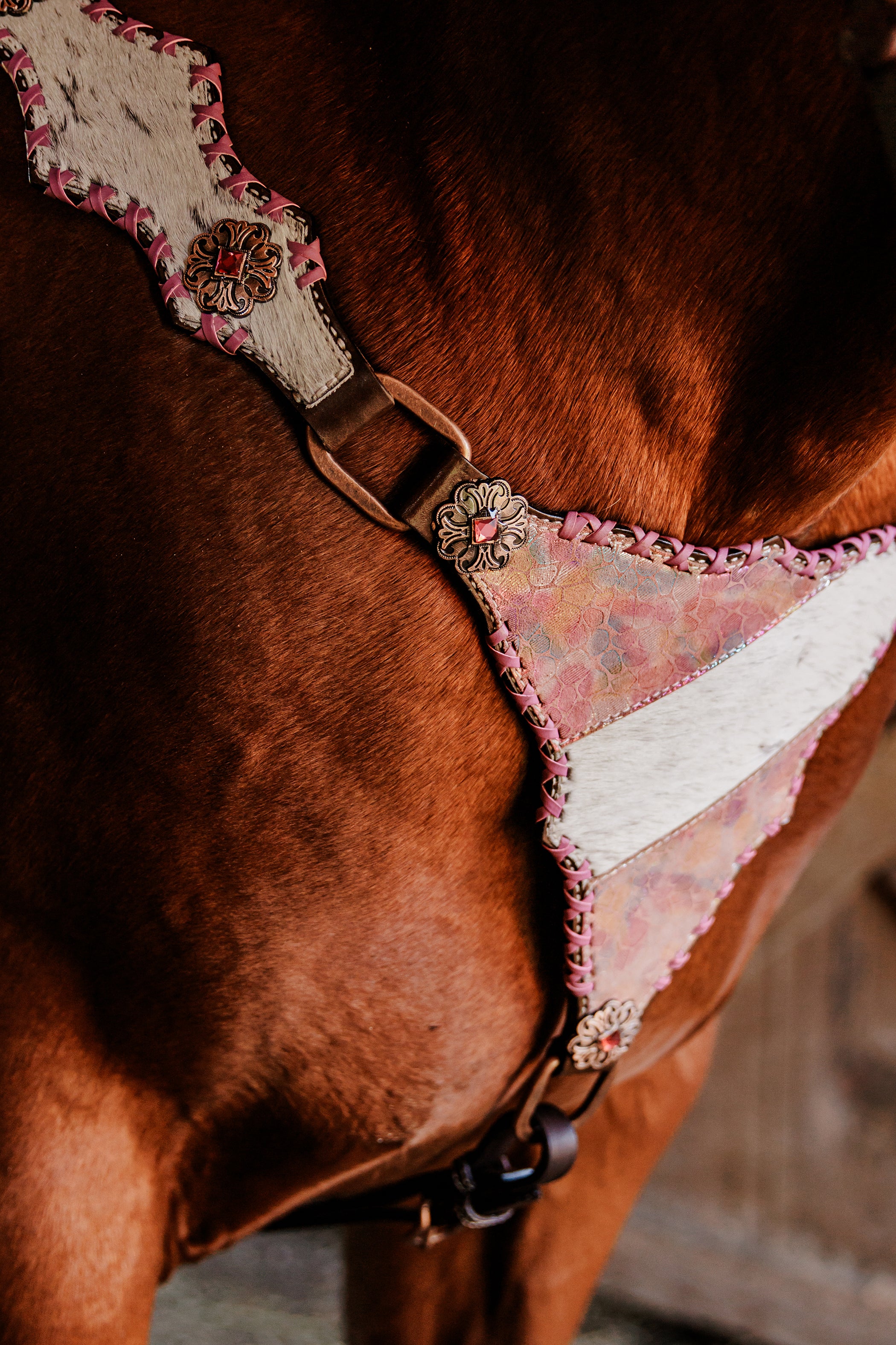 PLR Pink Champagne Cowgirl Tack Set