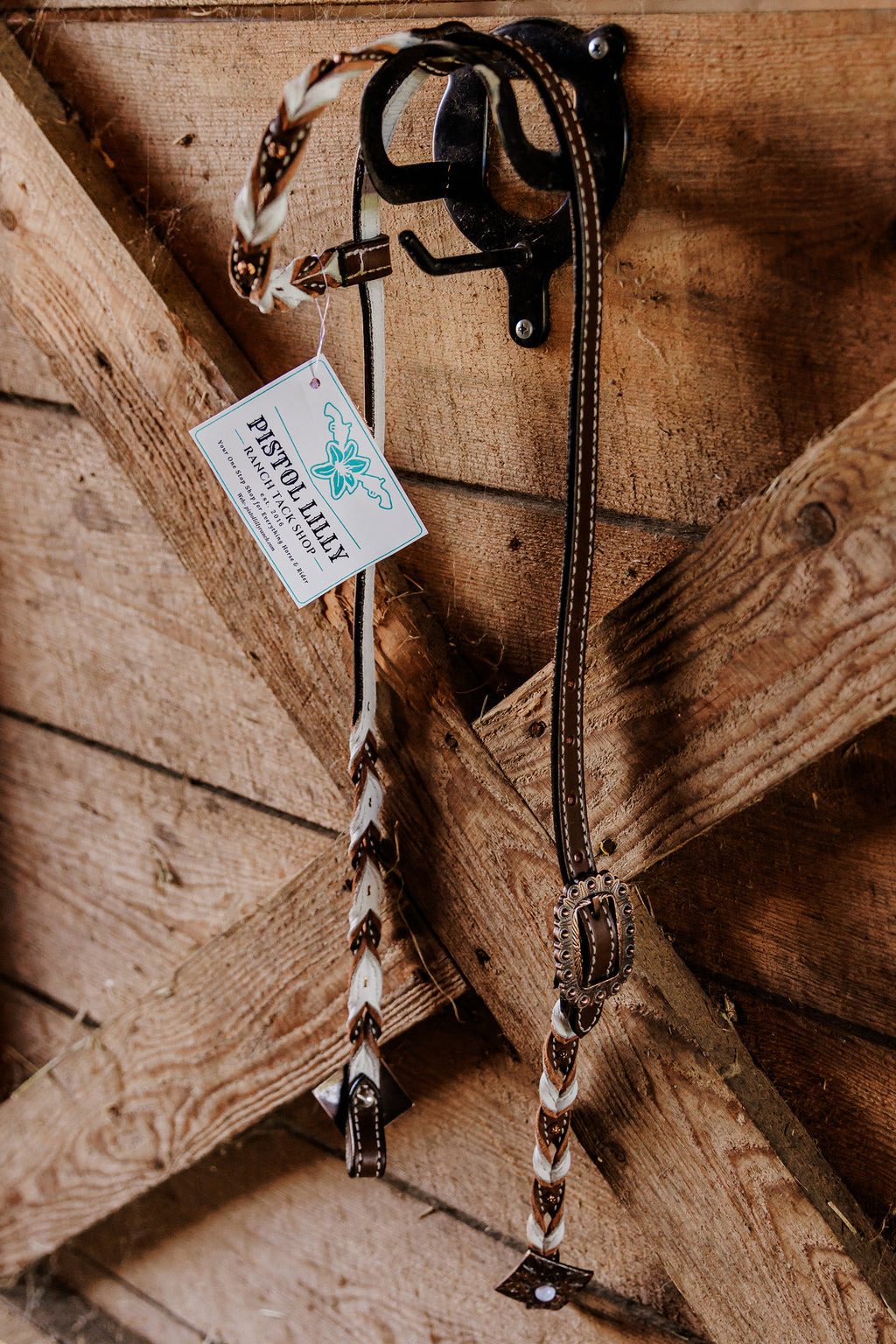 PLR One Ear Braided Headstall