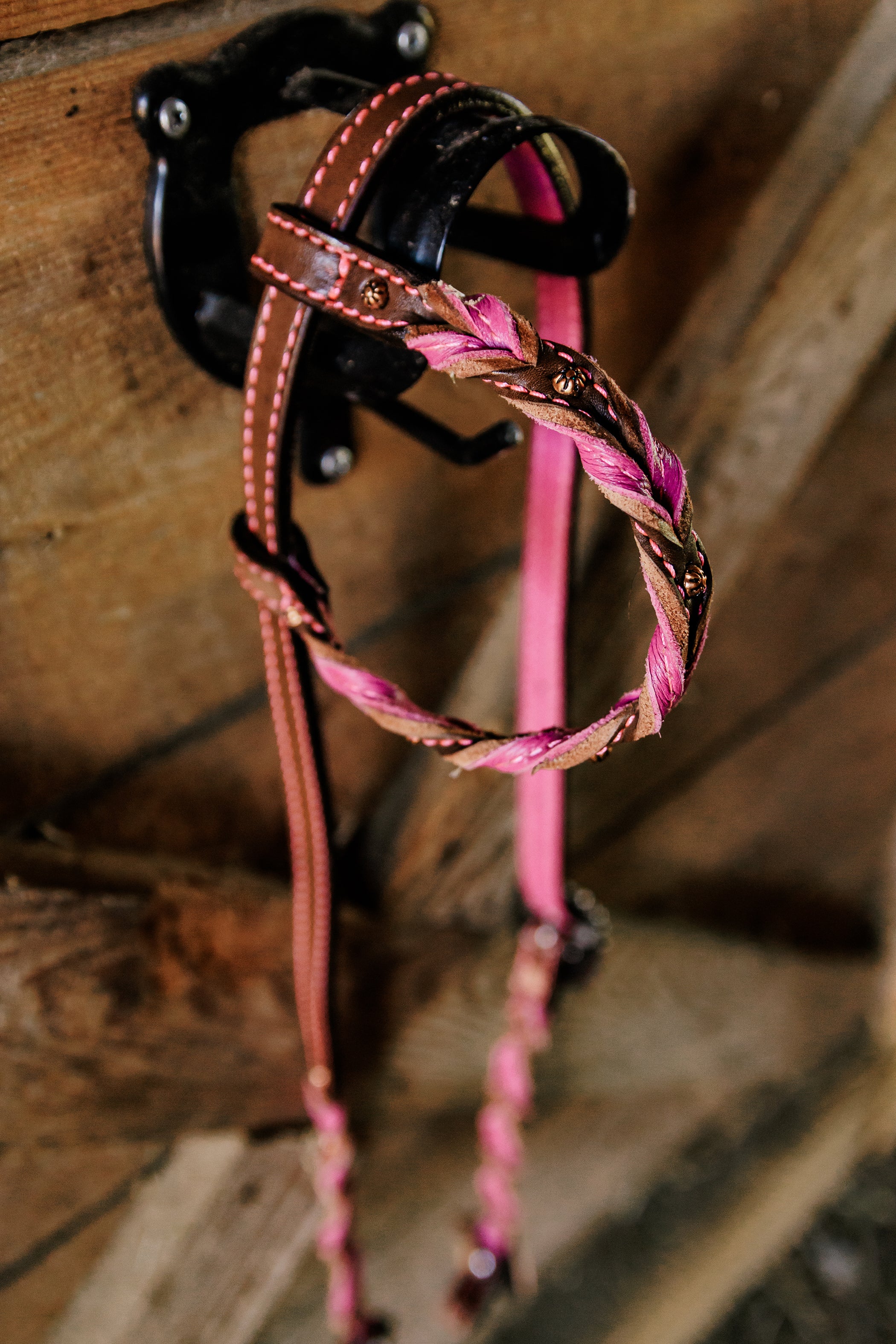 PLR One Ear Braided Headstall