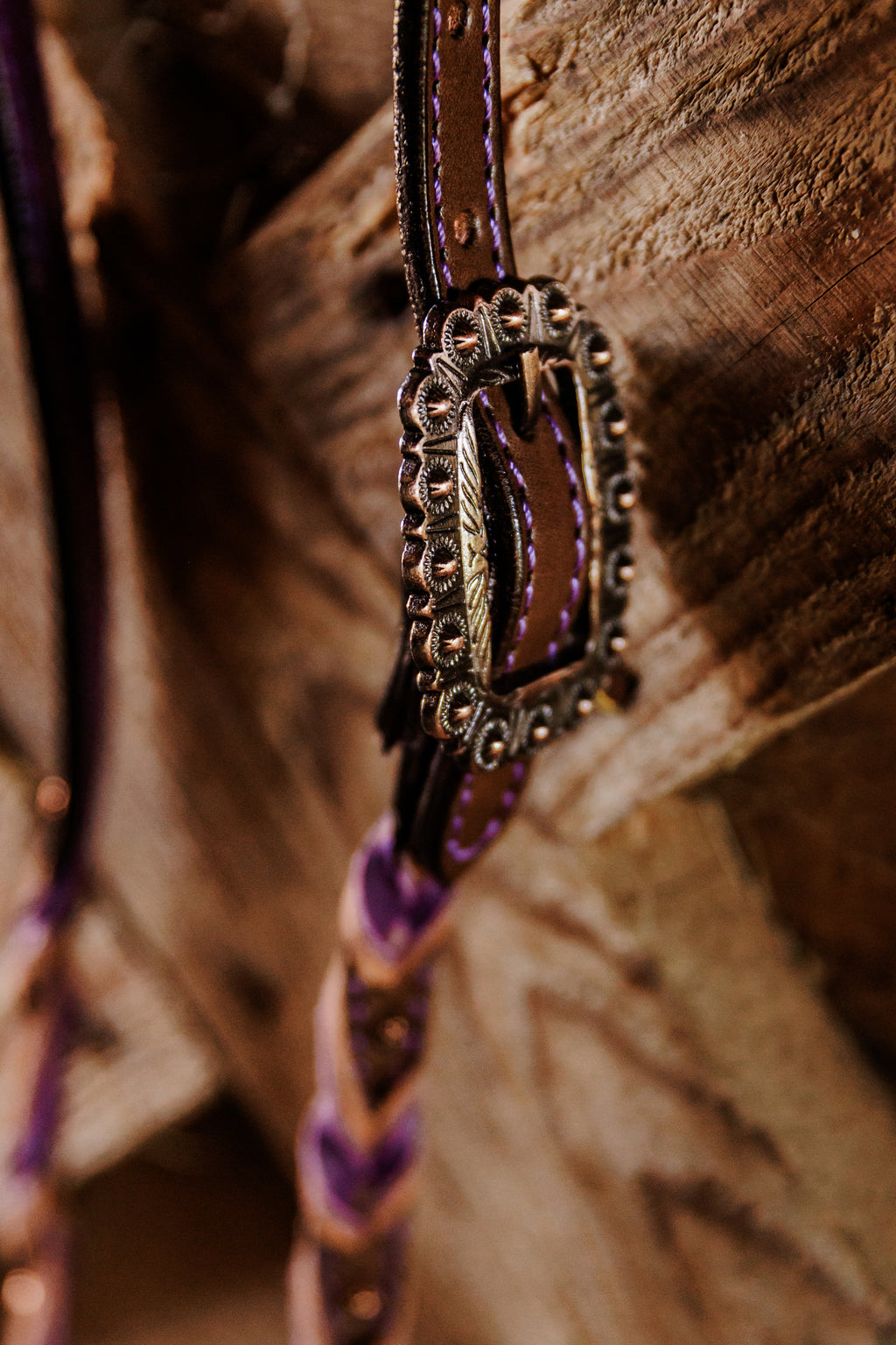 PLR One Ear Braided Headstall